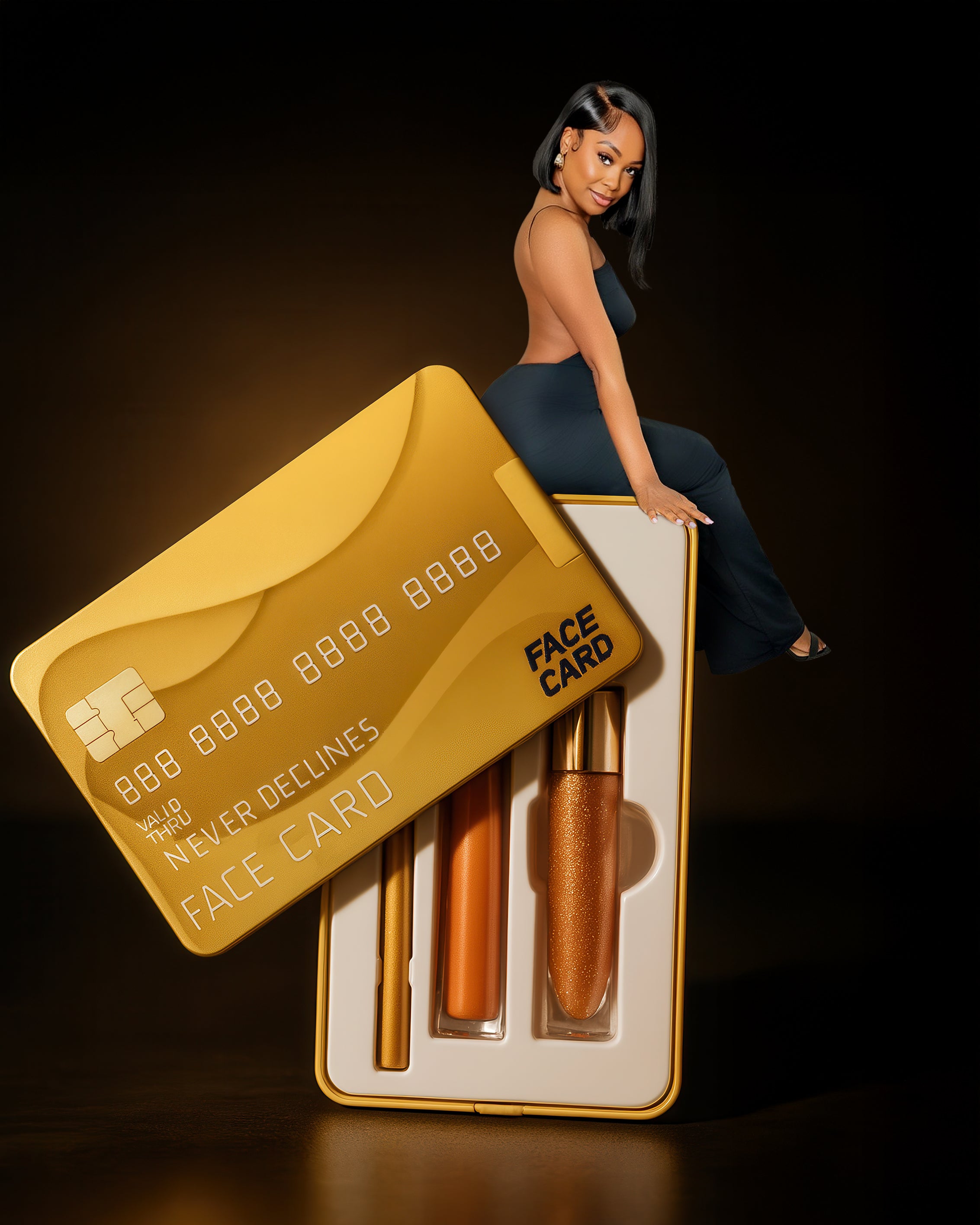 FACE CARD Ultra Platinum – Advanced LED Lip Kit Edition